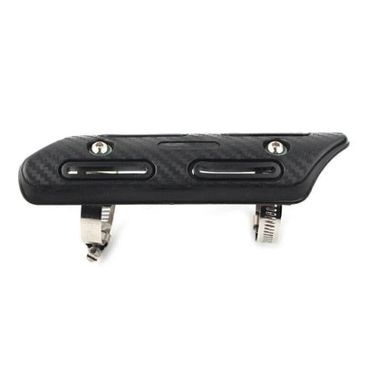Muffler Pipe Heat Shield Cover for Motorcycle Black