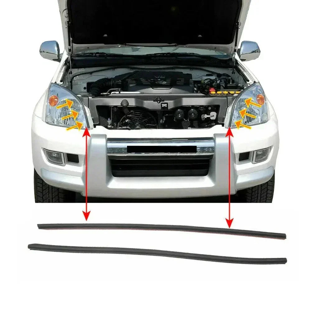 Headlight Lining Seal Strip for Toyota Prado, Land Cruiser, Lexus GX470 (2003-2009)