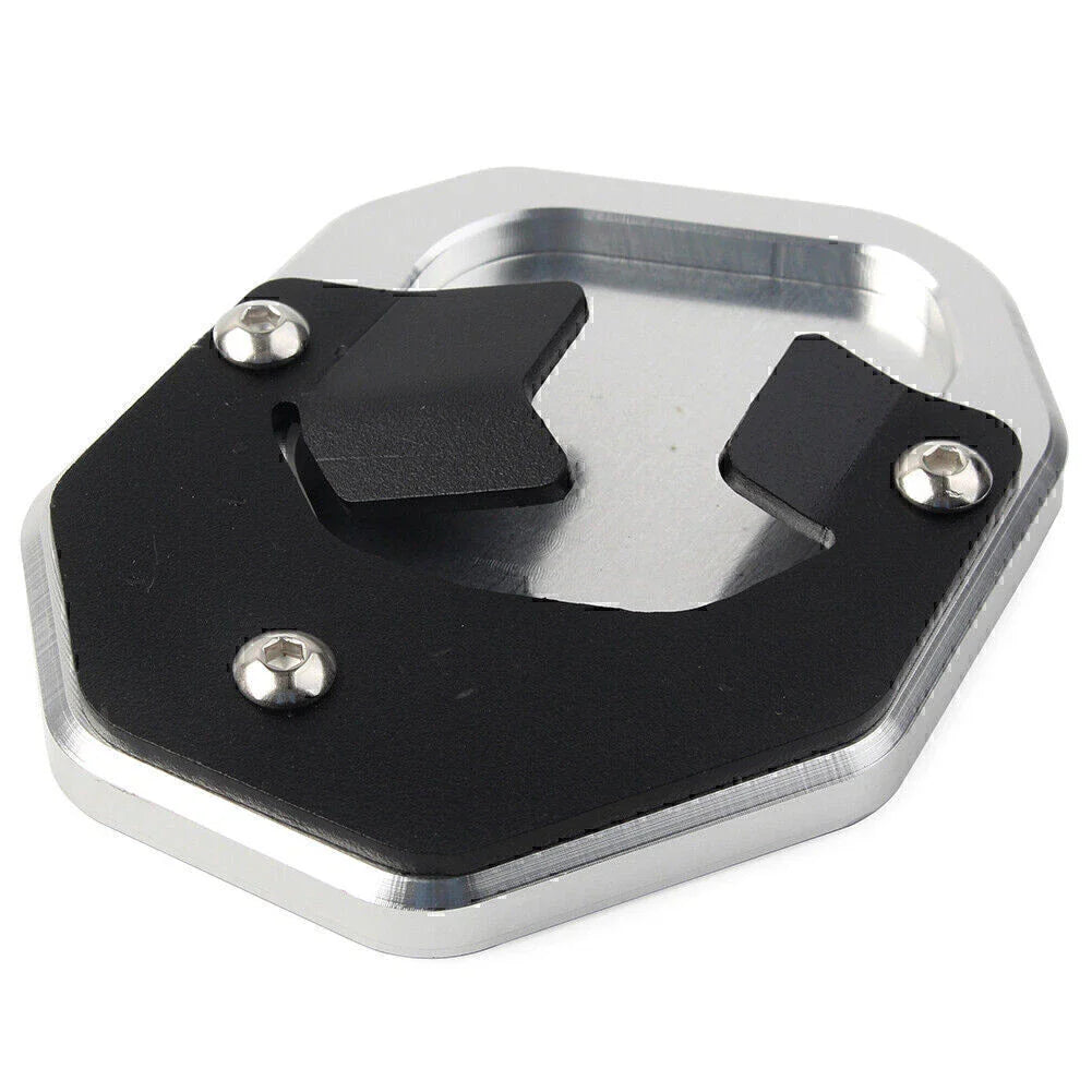 Silver Kickstand Enlarger Plate for YAMAHA Tenere 700 (2019)