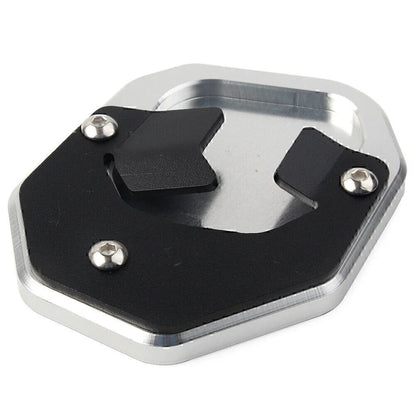 Silver Kickstand Enlarger Plate for YAMAHA Tenere 700 (2019)