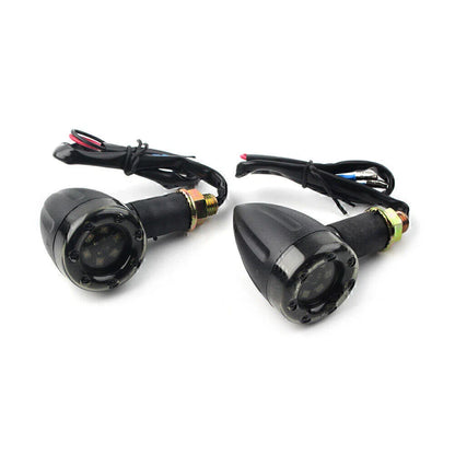 8mm Universal Motorcycle LED Turn Signal Lights for Harley