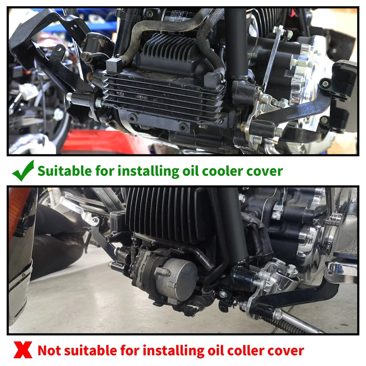Chrome Oil Cooler Cover for Harley Street Glide (2011-2016)