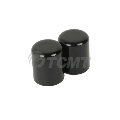 Black Docking Hardware Point Cover Kit for Harley Touring Softail Dyna (2008-2023)