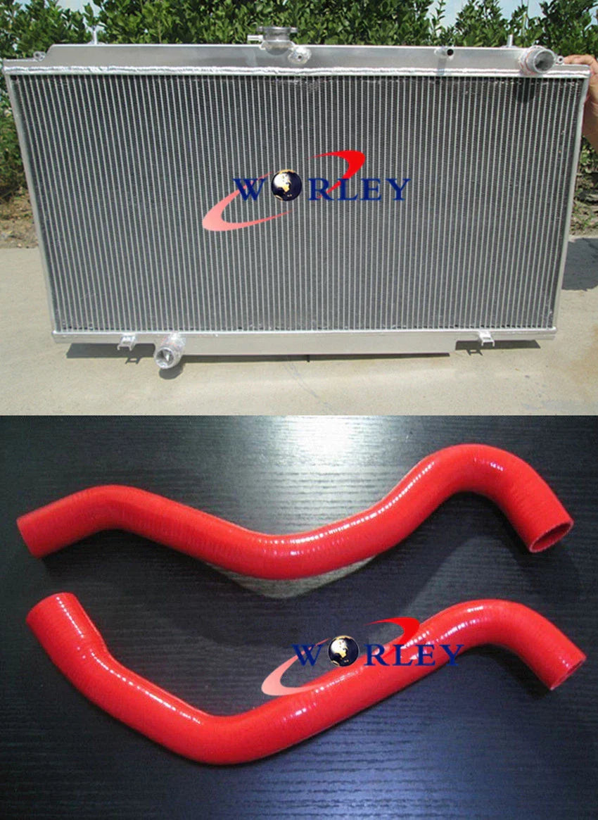 3 Row Alloy Radiator & Hose for Nissan Patrol GU Y61 3.0L ZD30 (2000-2006)