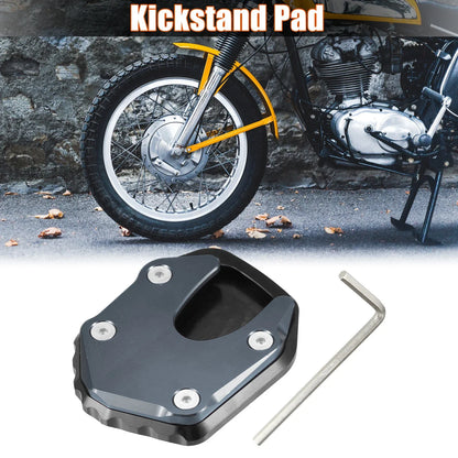 Motorcycle Kickstand Pad for Honda NC750X (2021-2022) - Titanium Tone
