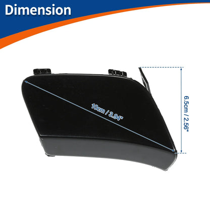 Front Bumper Tow Hook Cover for Mercedes-Benz CLA250 (2014-2019) Black