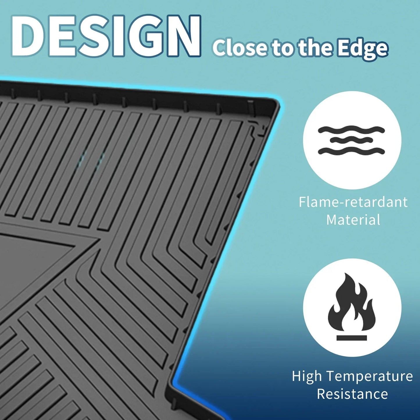 Cargo Liner Rear Trunk Mat for Mercedes Benz GLC Class (2016-2022) 1 x Pc