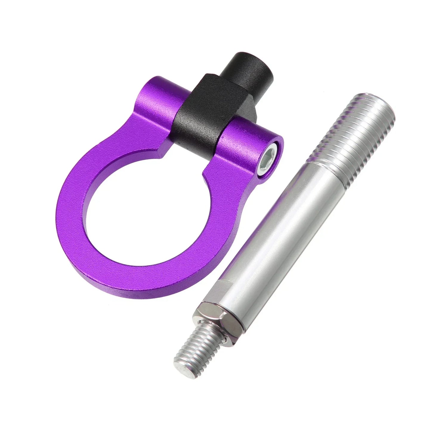 Purple Round Front Rear Bumper Trailer Tow Hook Screw for Hyundai Veloster