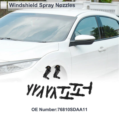 Washer Nozzle w/ 5 x Hose Connectors for Honda (2006-2011)