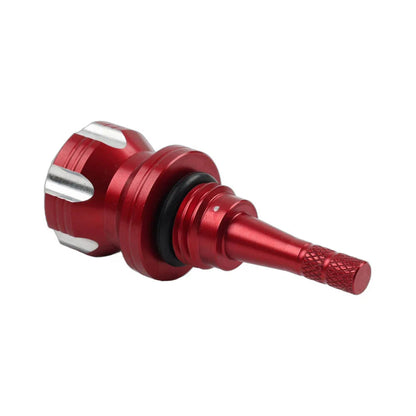 Engine Oil Dipstick Screw Bolt Red for Yamaha MT09, Tracer 900, XSR700, XSR155
