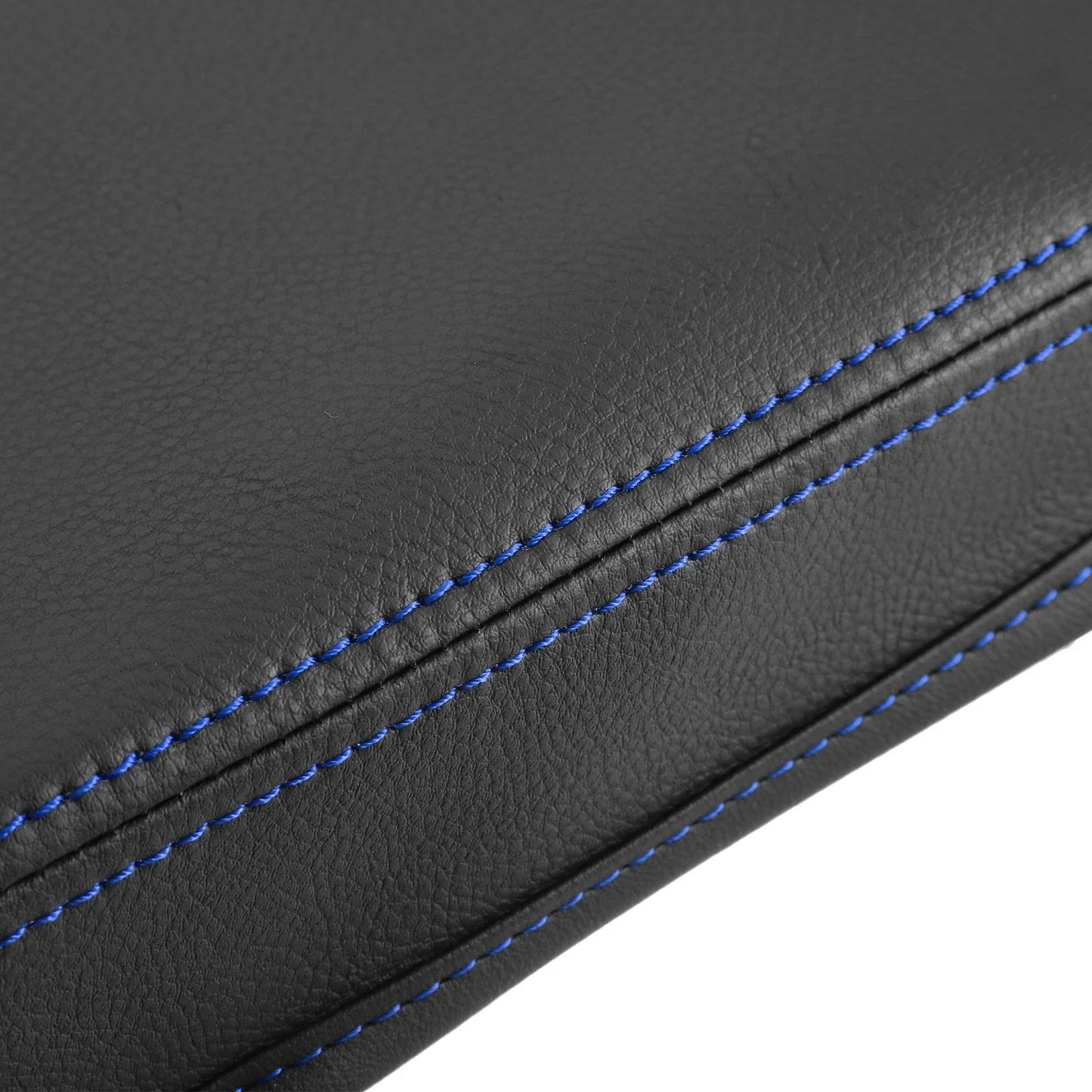Center Console Armrest Cover for Hyundai Tucson (2021-2023) - Blue Line Black