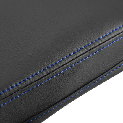 Center Console Armrest Cover for Hyundai Tucson (2021-2023) - Blue Line Black