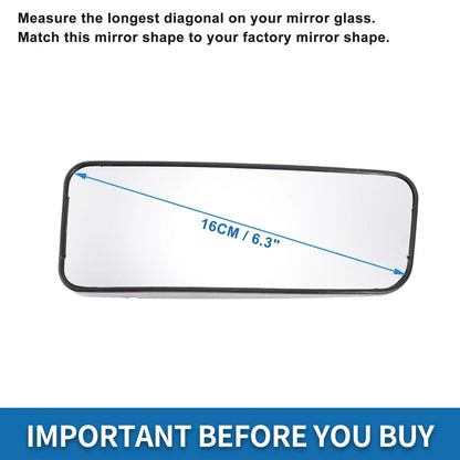 Right Lower Side Mirror Glass Replacement for VW CRAFTER, MERCEDES (2006-2017)