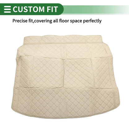 Heightened Edge Cargo Liner Rear Trunk Mat for Honda CRV (2023-2024) Beige XPE
