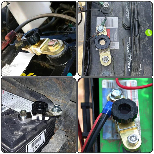 Battery Disconnect Cut Off Isolator Master Switch DC12V for Auto Car RV ATV