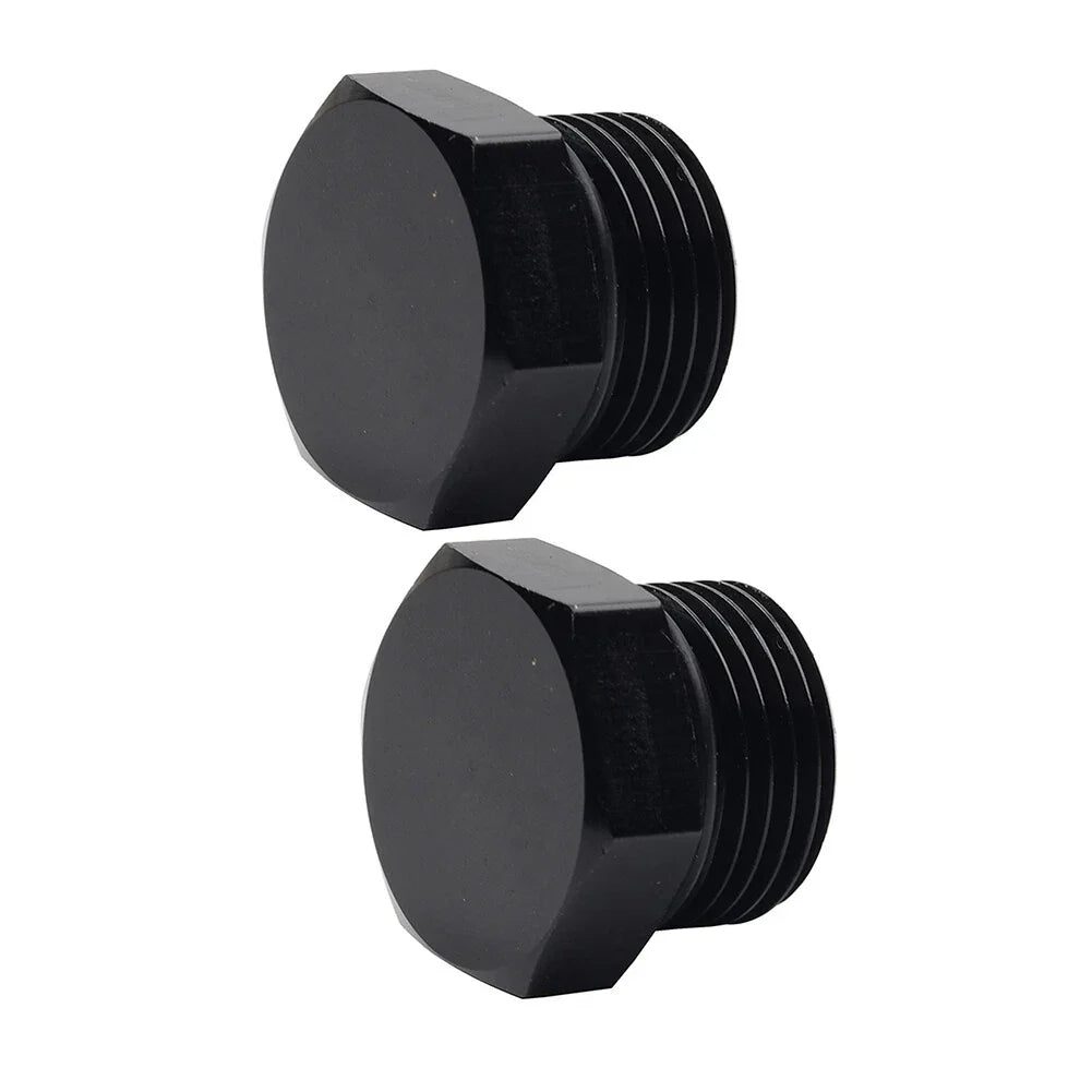 Aluminum 12AN Block Off Cap ORB Plug Male Fitting Adapters
