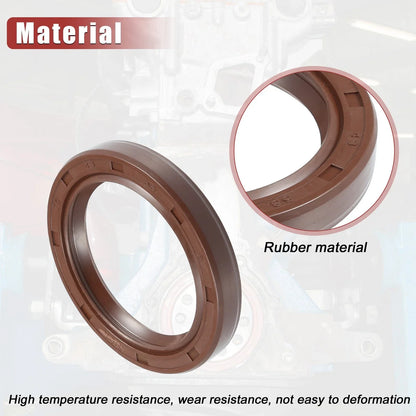 2 x Engine Crankshaft Oil Seals for Honda CR-V, Acura (2003-2005)