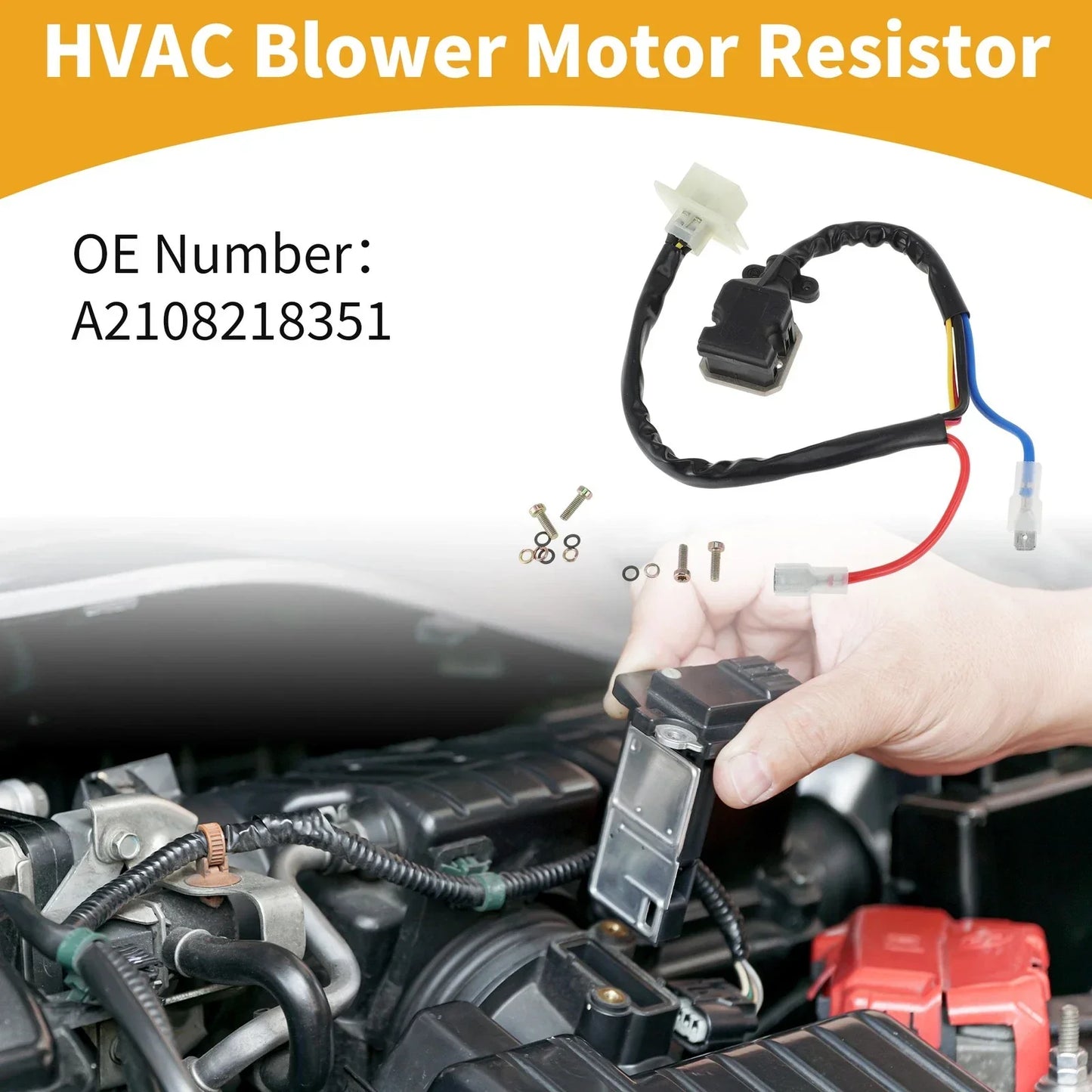Blower Motor Resistor for Mercedes-Benz W210 (1995-2003)