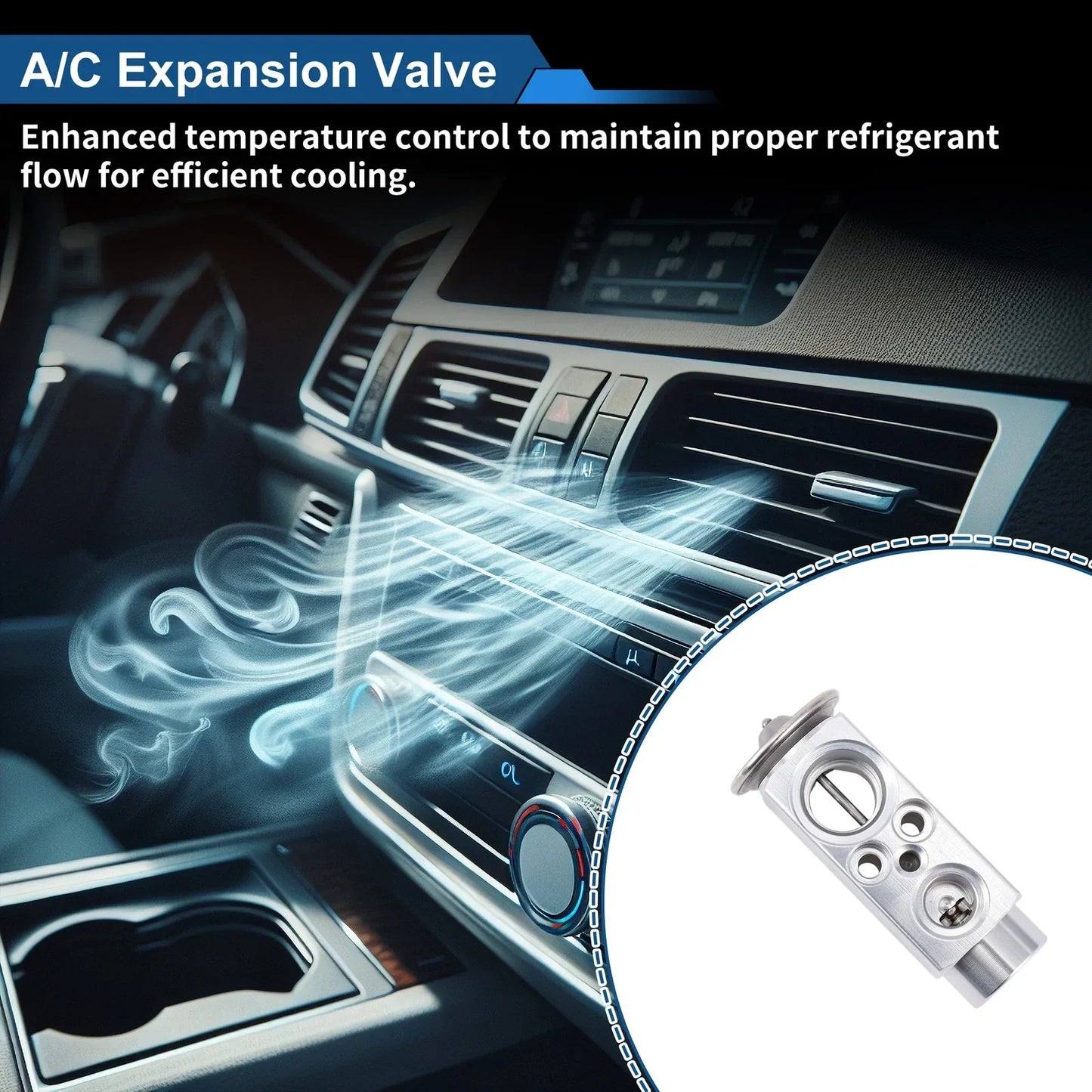 A/C Expansion Valve for Dodge Sprinter 2500/3500 (2007-2009) 1 x Pcs