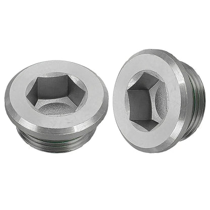 2 x Rear Axle Differential Drain Plugs with O-Rings for BMW F01 F10 F30 F32 G30