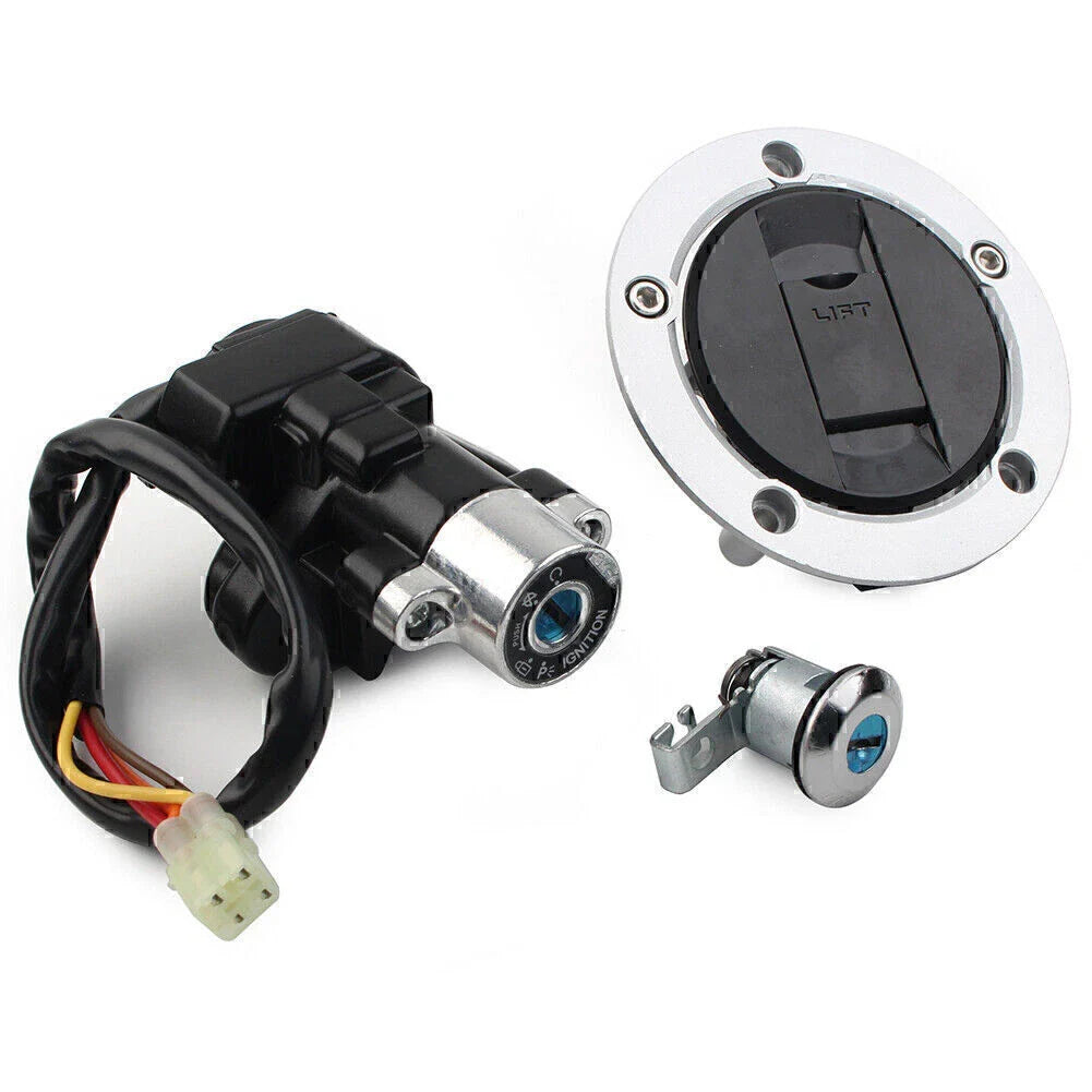 Ignition Switch Lock & Fuel Gas Cap Set for Suzuki SV1000 SV1000S (2008-2009)