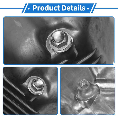 Engine Oil Pan for Honda Accord (1998-2002) - 1 x Steel Silver Tone