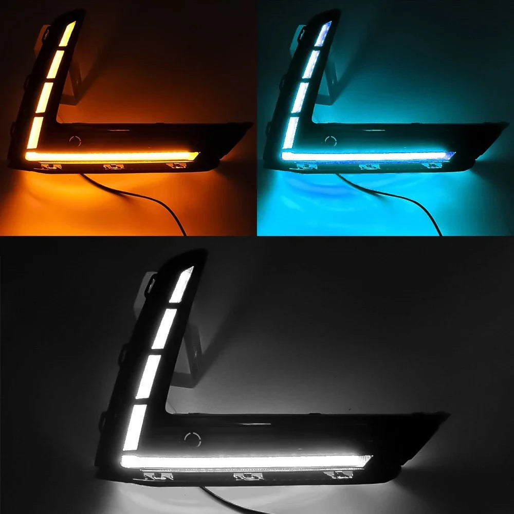 LED DRL Fog Lights w/ Turn Signal for Honda CR-V (2023-2025)