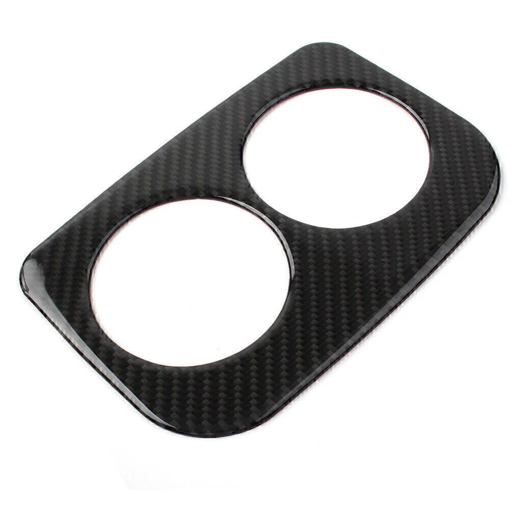 Carbon Fiber Rear Water Cup Panel Cover Trim for Subaru Forester (2013-2018)