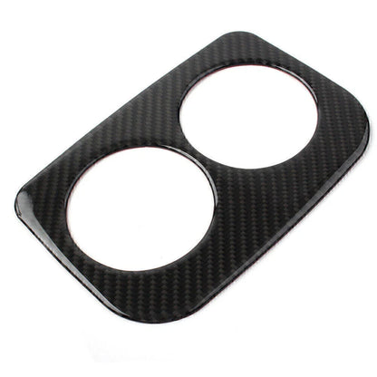 Carbon Fiber Rear Water Cup Panel Cover Trim for Subaru Forester (2013-2018)