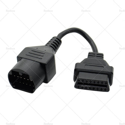 17 Pin to 16 Pin Female OBD2 Diagnostic Connector Adapter for Mazda