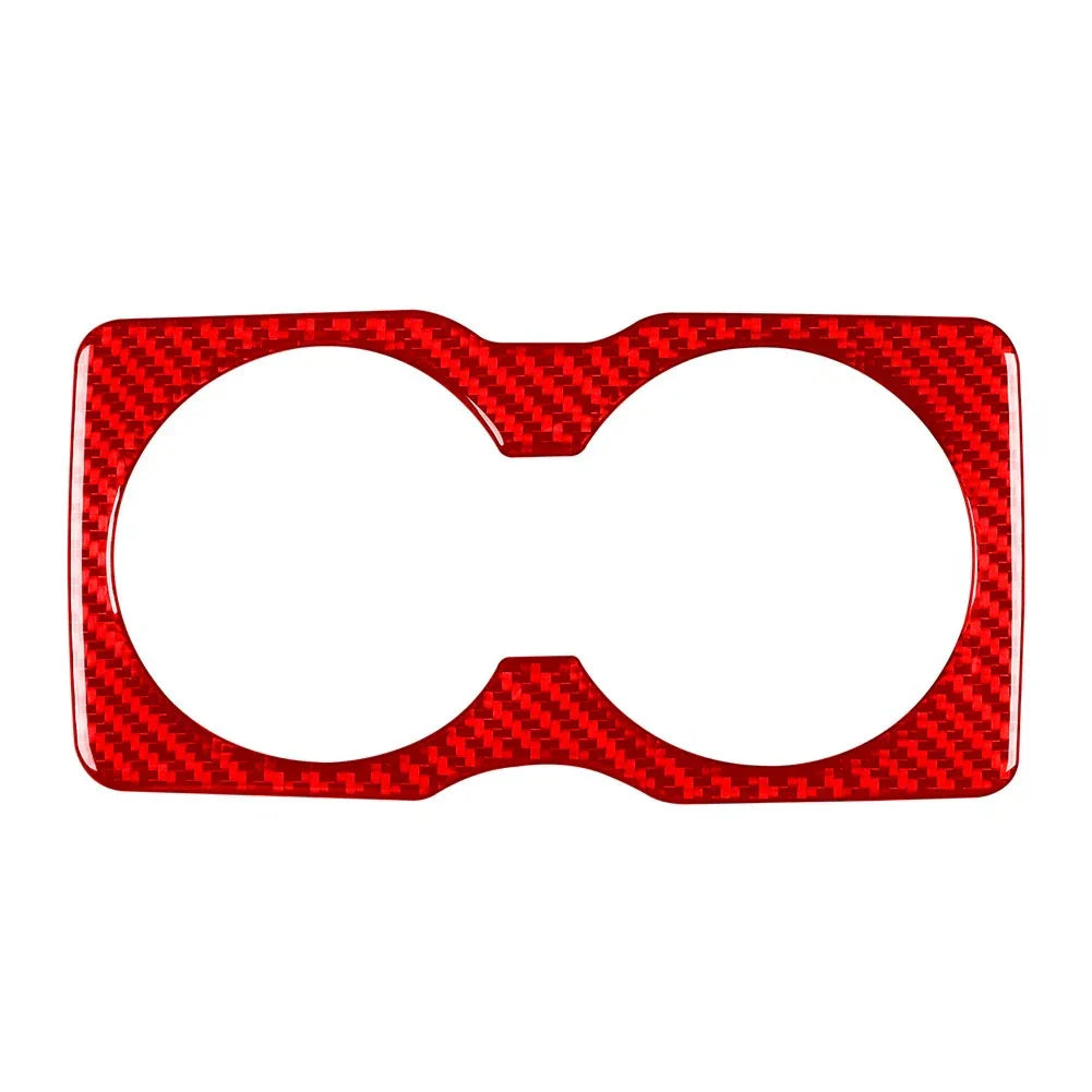 Rear Water Cup Holder Cover Trim for Jeep Cherokee (2014-2022) Red