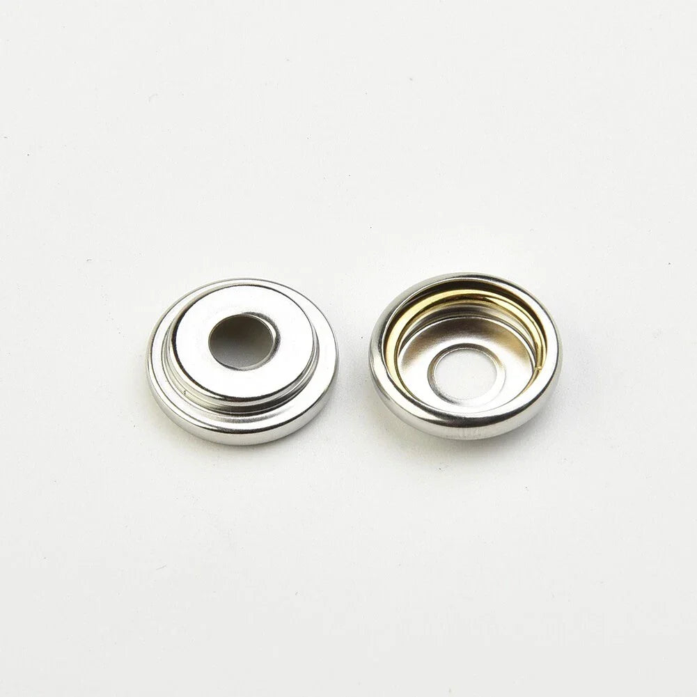 Snap Fasteners Fast Fabric Repair Kit Stud Button Rivet Clothing Leather