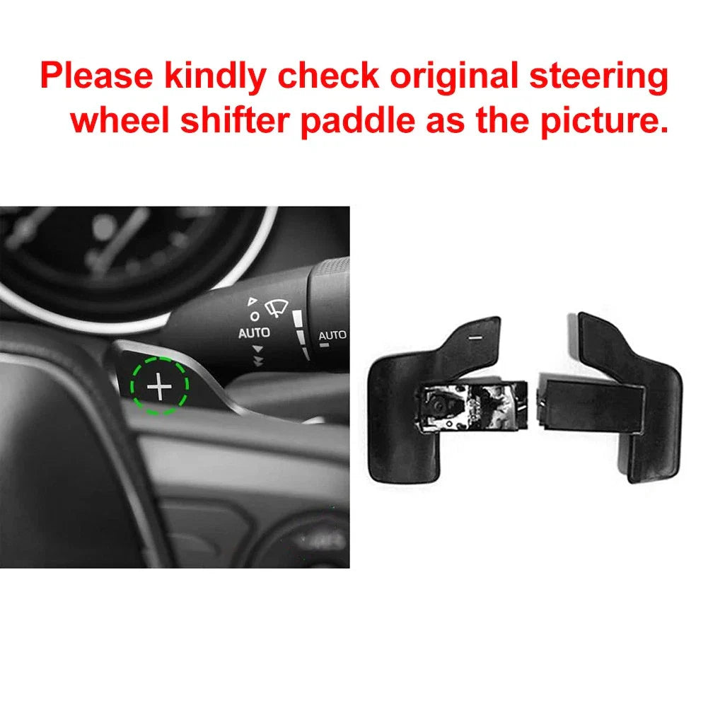 Steering Wheel Paddle Shifter Extensions for Toyota Camry, Corolla, Avalon, RAV4