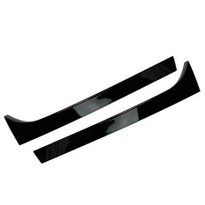 Glossy Black Rear Window Spoiler Side Wing Trim Covers for Skoda Superb (08-15)