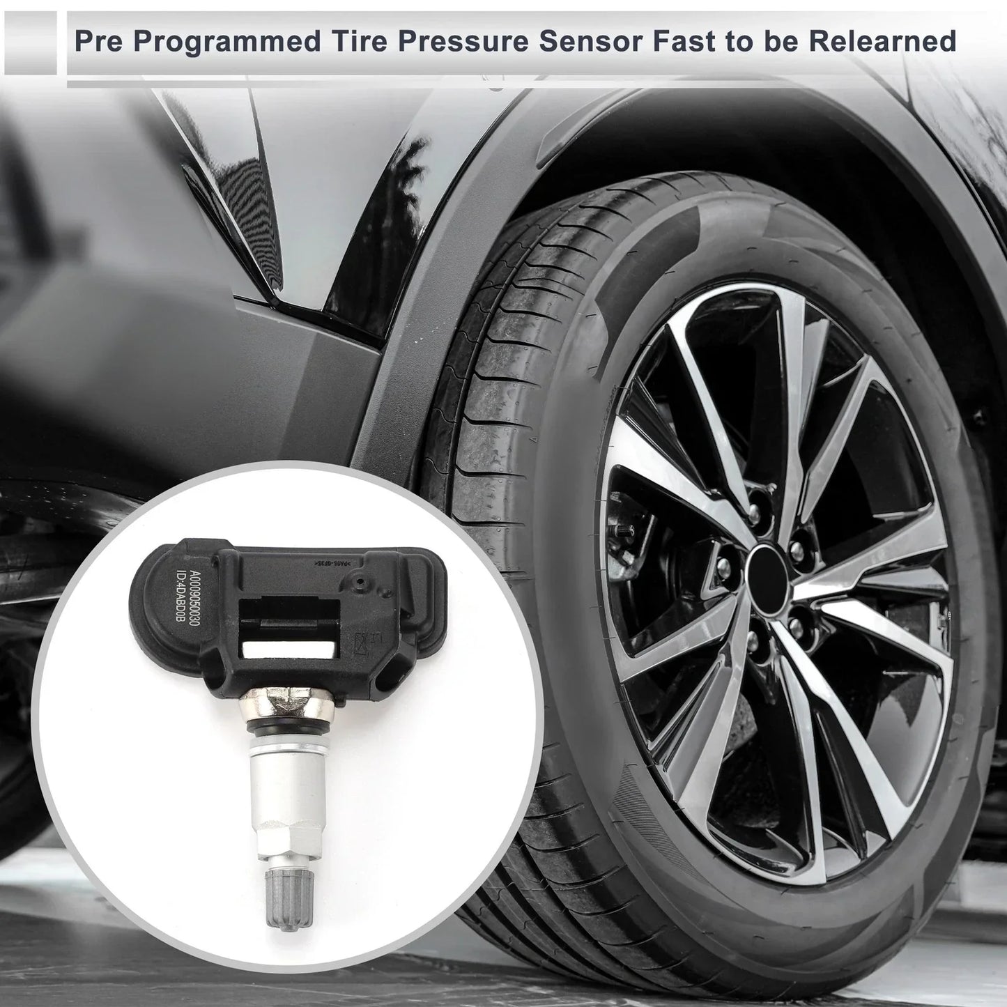 Tire Pressure Sensor for Mercedes-Benz C350 (2007-2015) 1 x 433MHz