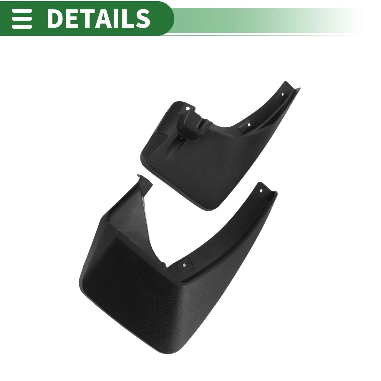 Mud Flaps Splash Guards Front & Rear for Honda Ridgeline (2007-2012)
