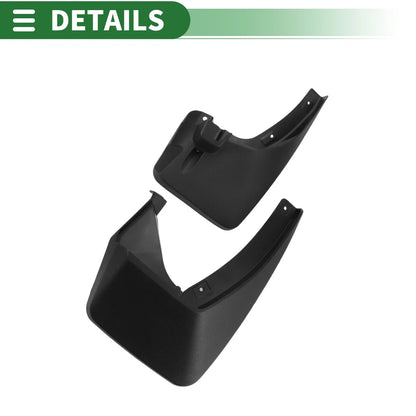 Mud Flaps Splash Guards Front & Rear for Honda Ridgeline (2007-2012)