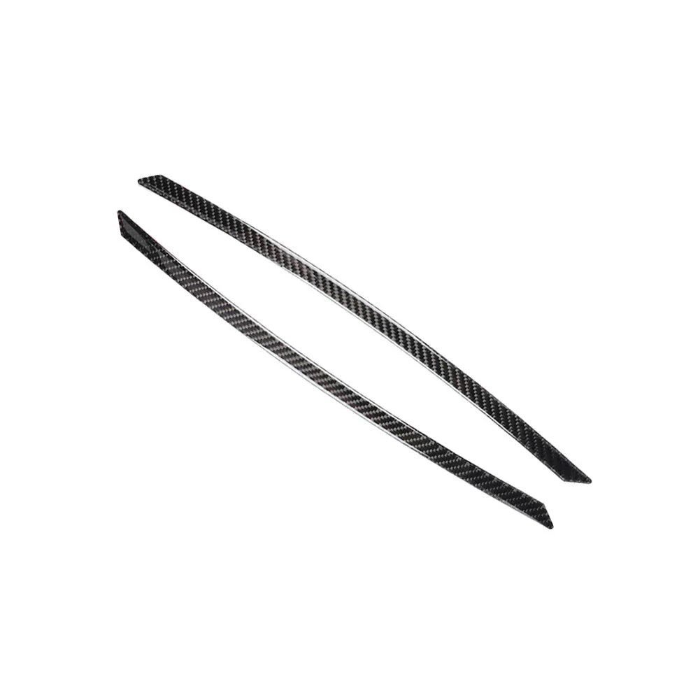 Carbon Fiber Headlight Eyebrows Trim for Audi A4 A5 (2009-2016)
