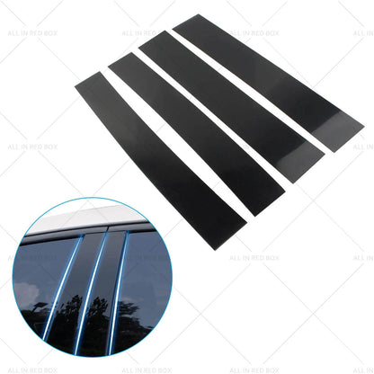 4 x Black Pillar Post Cover Trims for Cadillac Escalade (2007-2014)