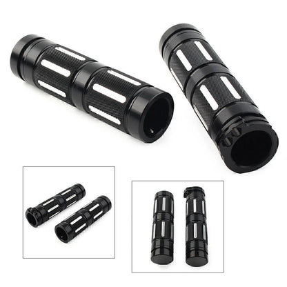 CNC 1" Motorcycle Handlebar Hand Grips for Harley Dyna Wide Glide EFI