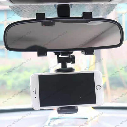 Universal Auto Rear-view Mirror Mount Holder for Cell Phone GPS