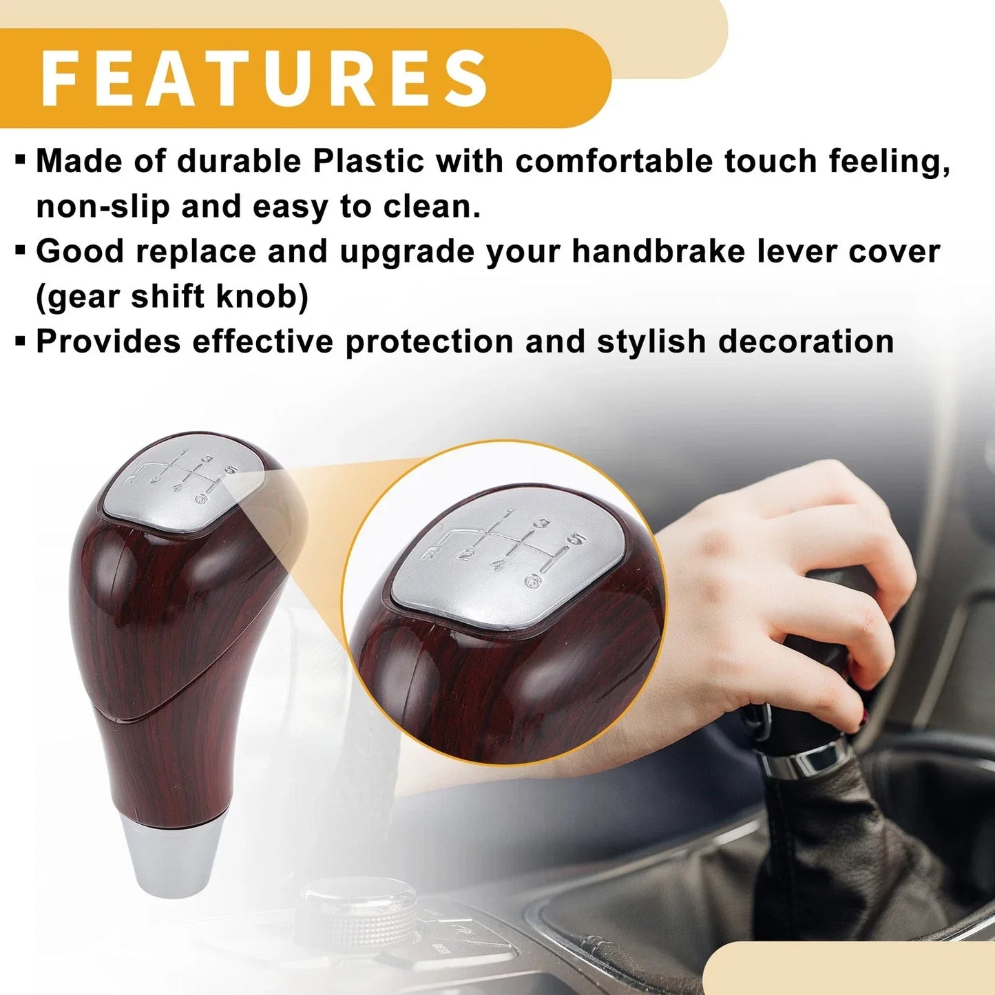 6 Speed Gear Shifter Knob for Mercedes-Benz C-Class (1993-2000)