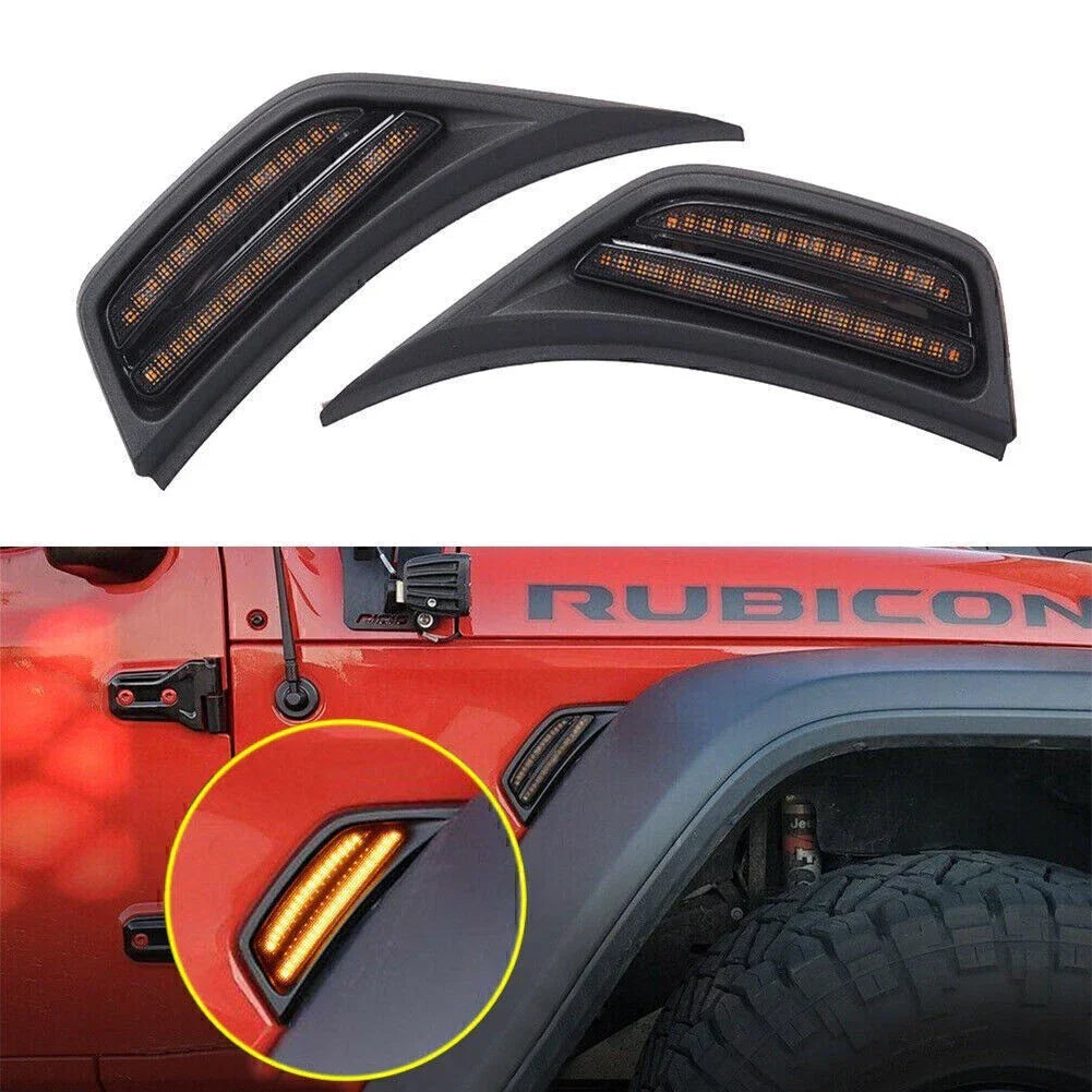 LED Front Fender Turn Signal Lamp for Jeep Wrangler JL (2018-2020)