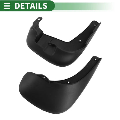 Mud Flaps Splash Guards for Hyundai SANTAFE 2006-2012 (2 x Mount Accessories)