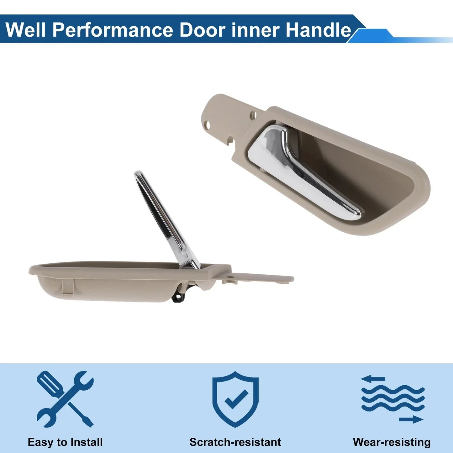 Front Passenger Side Interior Door Handle for Mercedes-Benz A180 (2005-2012)