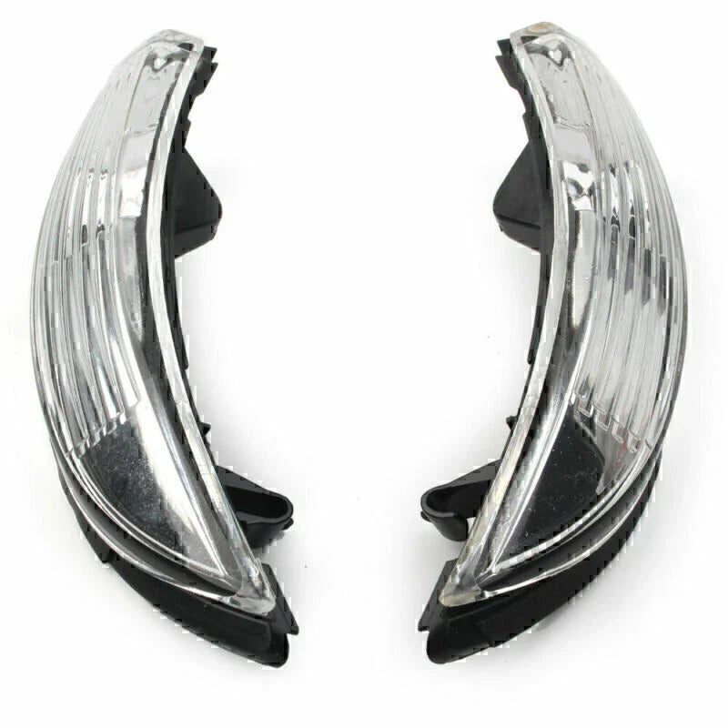 Pair Side Rear View Mirror Turn Signal Lights for Ford Fiesta (2009-2015)