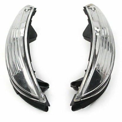 Pair Side Rear View Mirror Turn Signal Lights for Ford Fiesta (2009-2015)