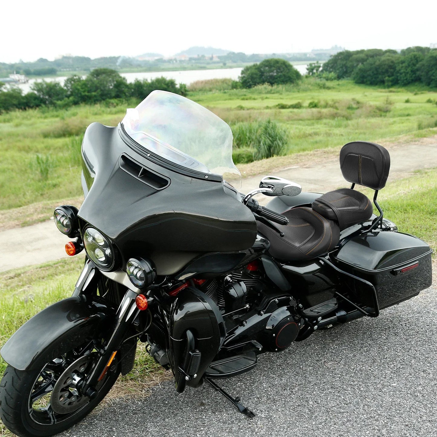 Driver & Passenger Seat Backrest for Harley CVO Road Street Glide (2009-2023)