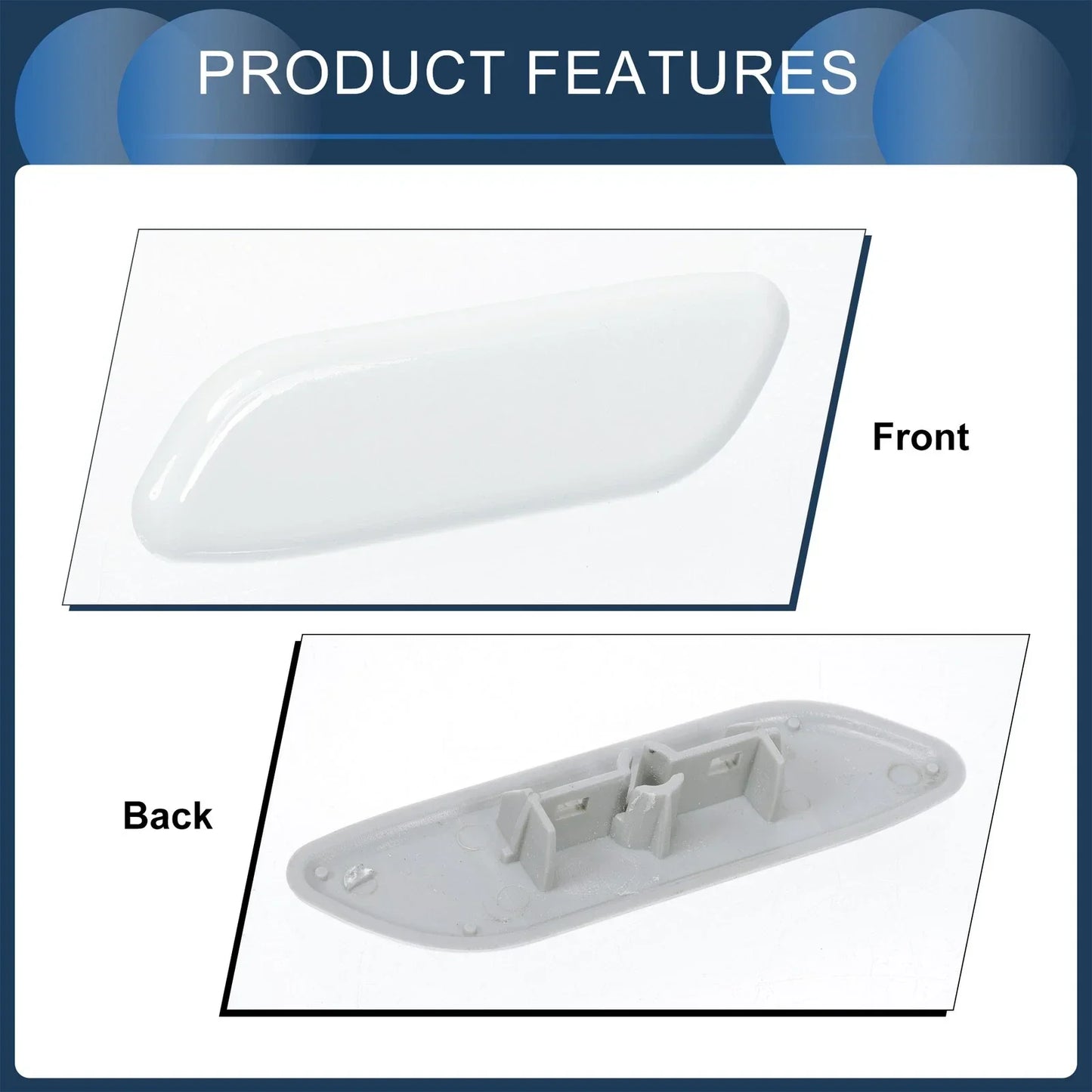 Front Left Washer Nozzle Cover for Honda Accord, Spirior CU1 CU2 (2008-2015)