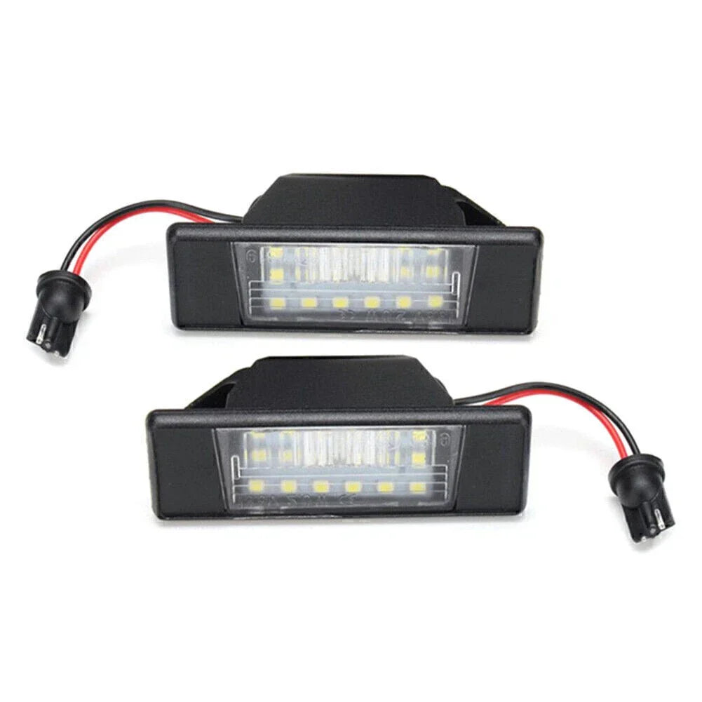 18-SMD LED License Plate Lights for Nissan Juke, Versa, X-Trail